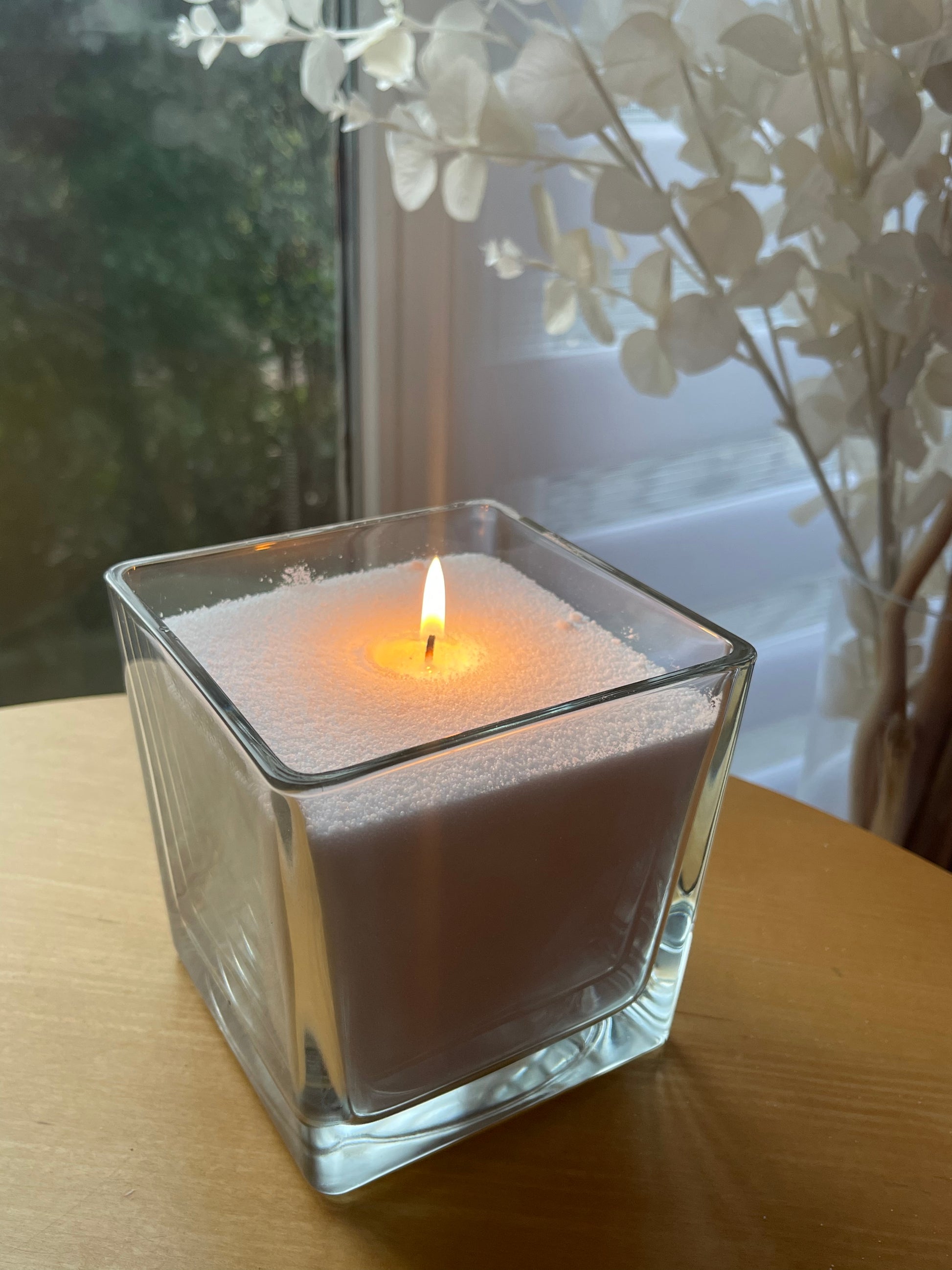 Bougie perlée 250g et 10 mèches – Lumea Candle